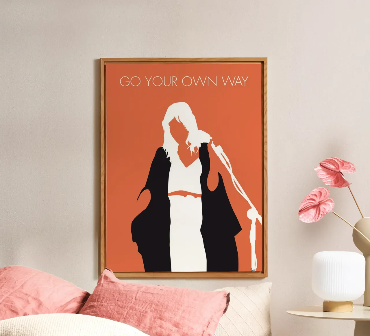 Fleetwood Mac - Go Your Own Way di Chungkong alluminio dibond da jammie