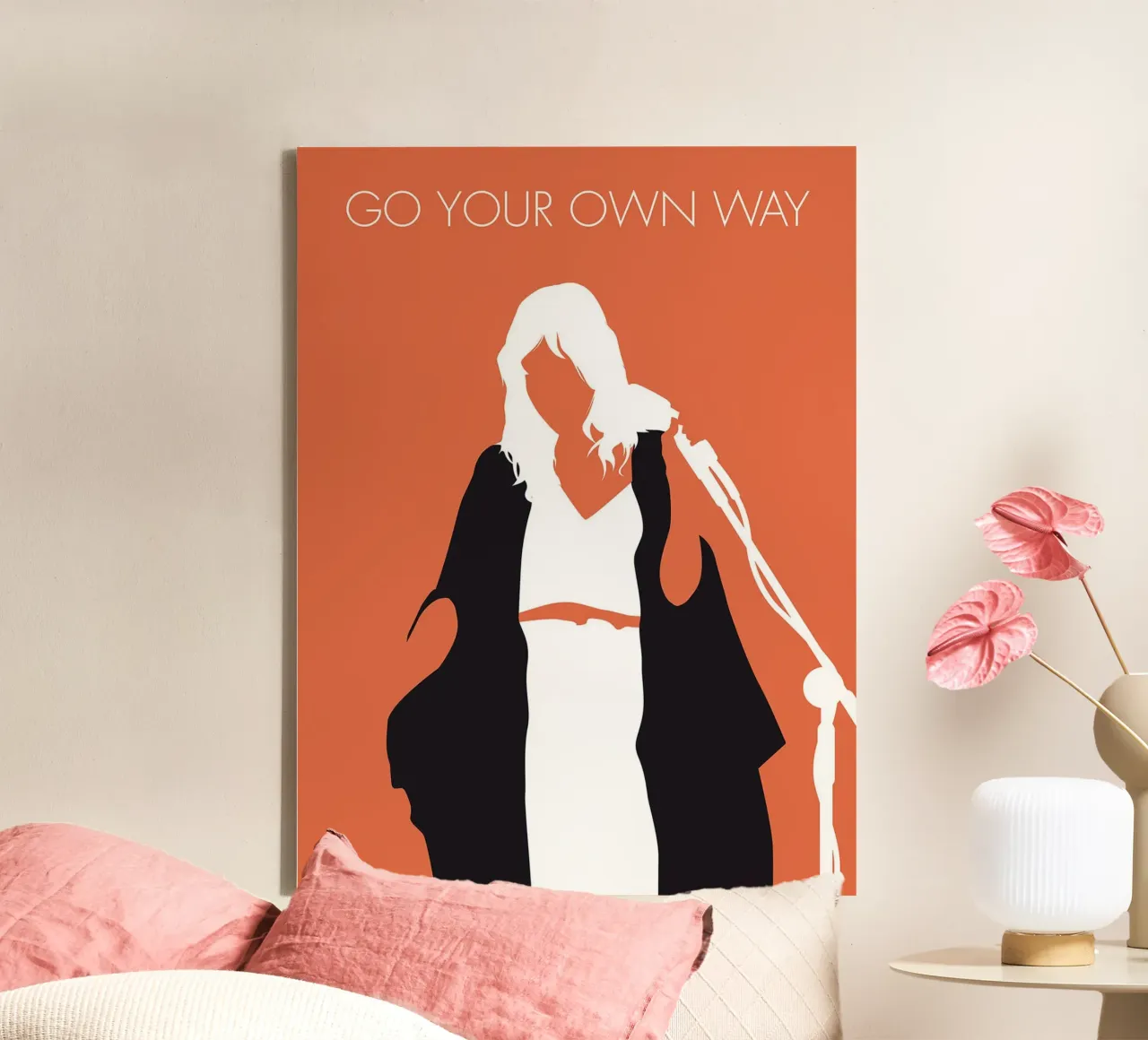 Fleetwood Mac - Go Your Own Way di Chungkong tela con Cornice a cassetta da jammie