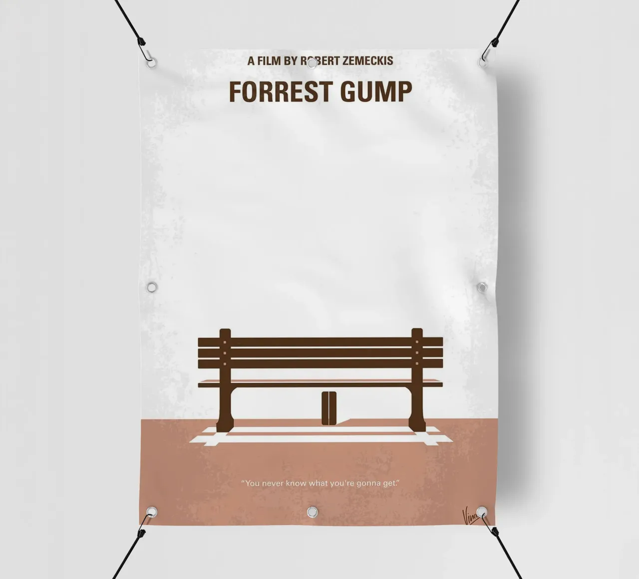 Forrest Gump di Chungkong telo in pvc da jammie