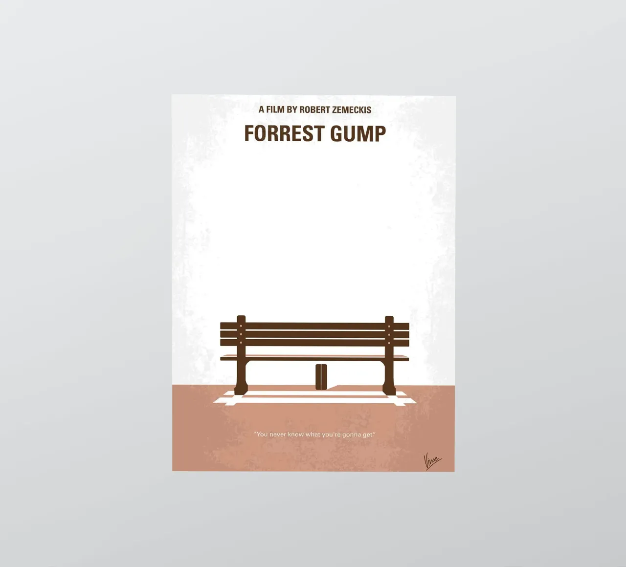 Forrest Gump di Chungkong adesivo da jammie