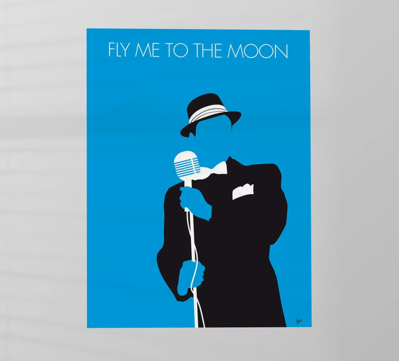 Frank Sinatra - Fly me to the moon di Chungkong pellicola backlit da jammie