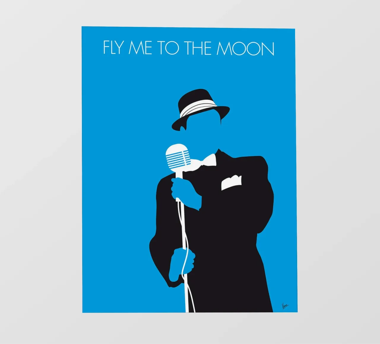 Frank Sinatra - Fly me to the moon di Chungkong pellicola backlit da jammie