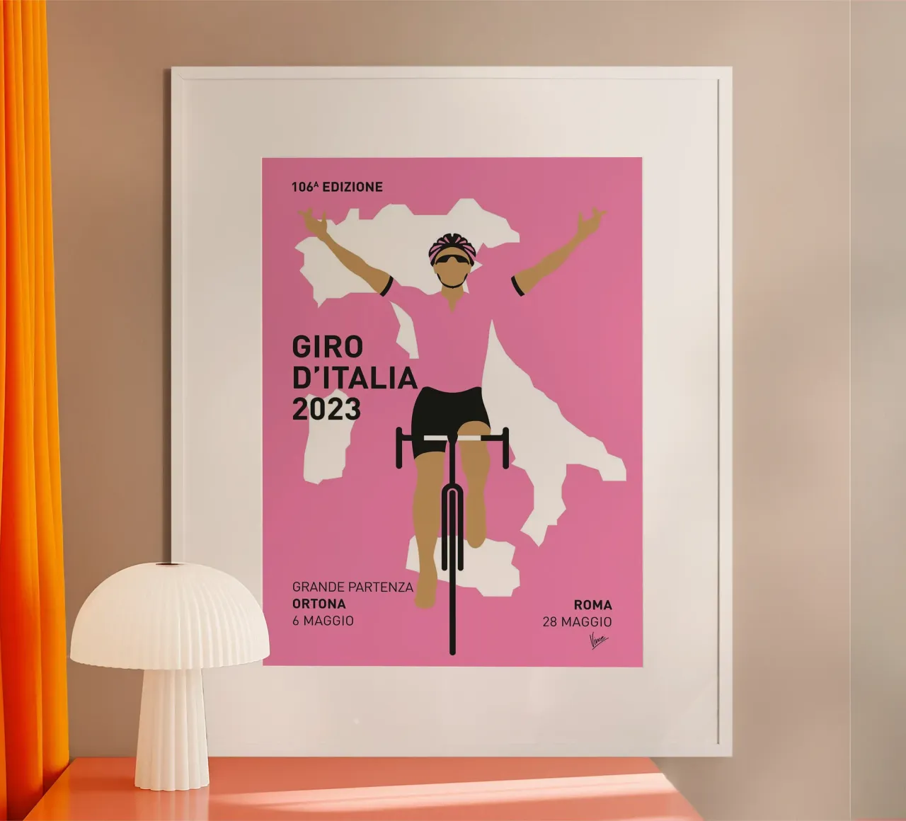 Giro d'Italia 2023 di Chungkong poster da jammie