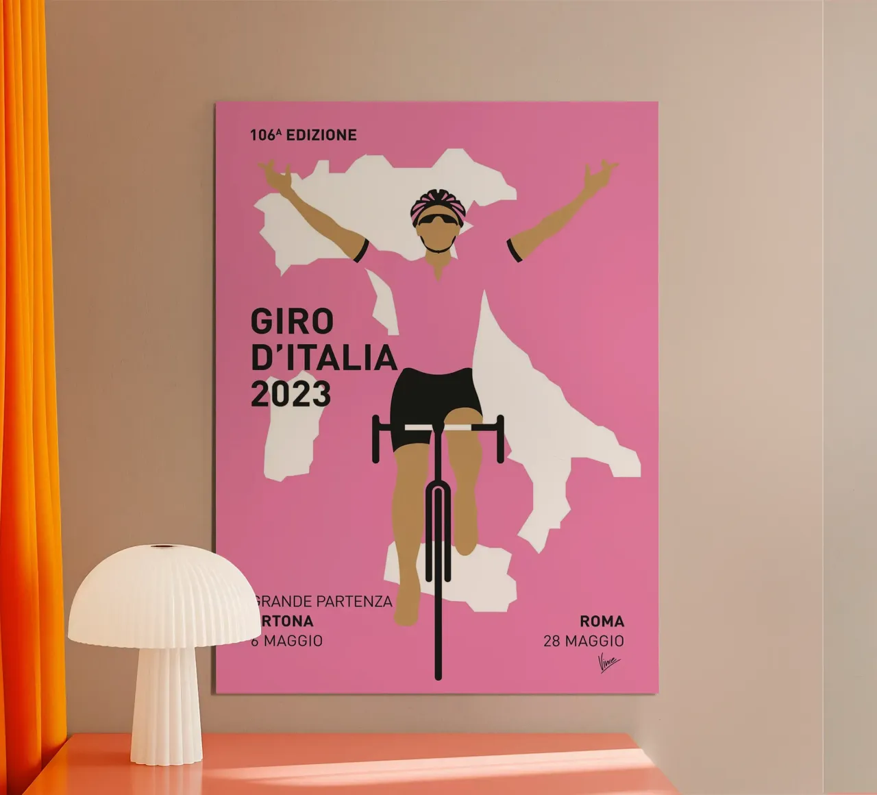 Giro d'Italia 2023 di Chungkong poster da jammie