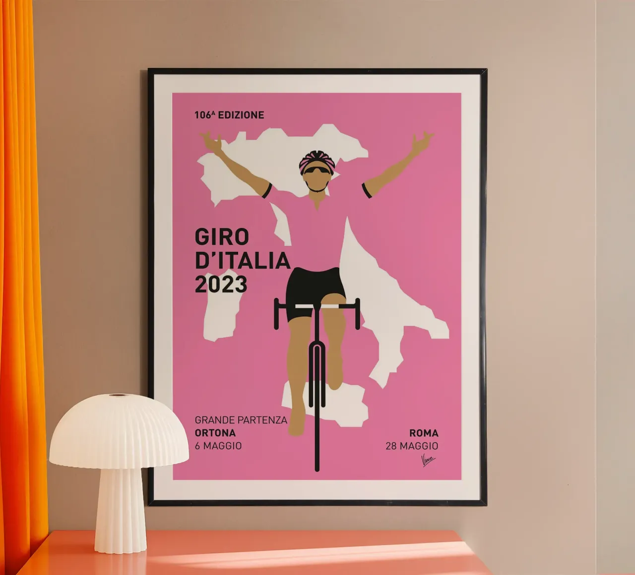 Giro d'Italia 2023 di Chungkong poster da jammie