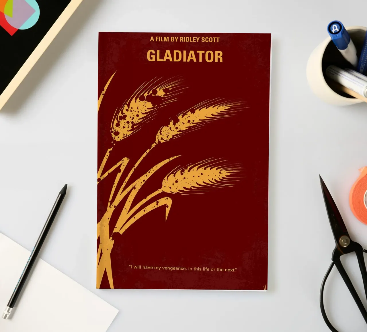 Gladiator by Chungkong notebook by jammie