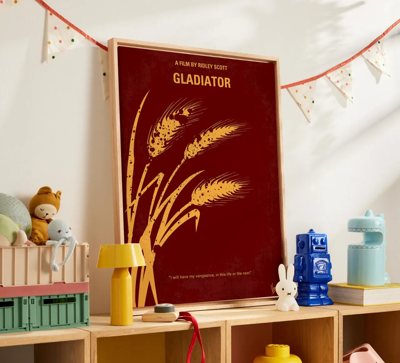 Gladiator by Chungkong canvas with Floater frame by jammie