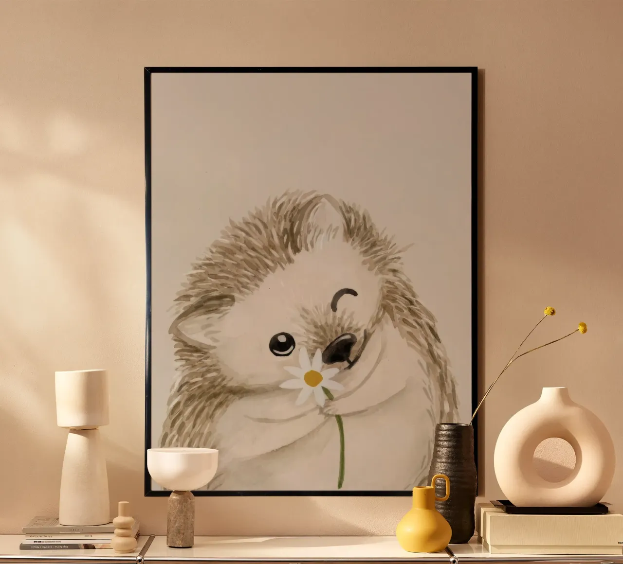 Riccio carino poster da Panait Ivascu