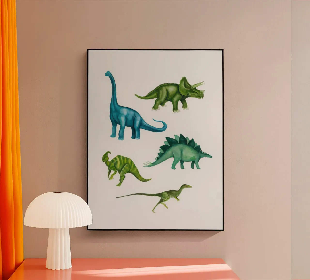 Dinosauri plexiglass da Panait Ivascu