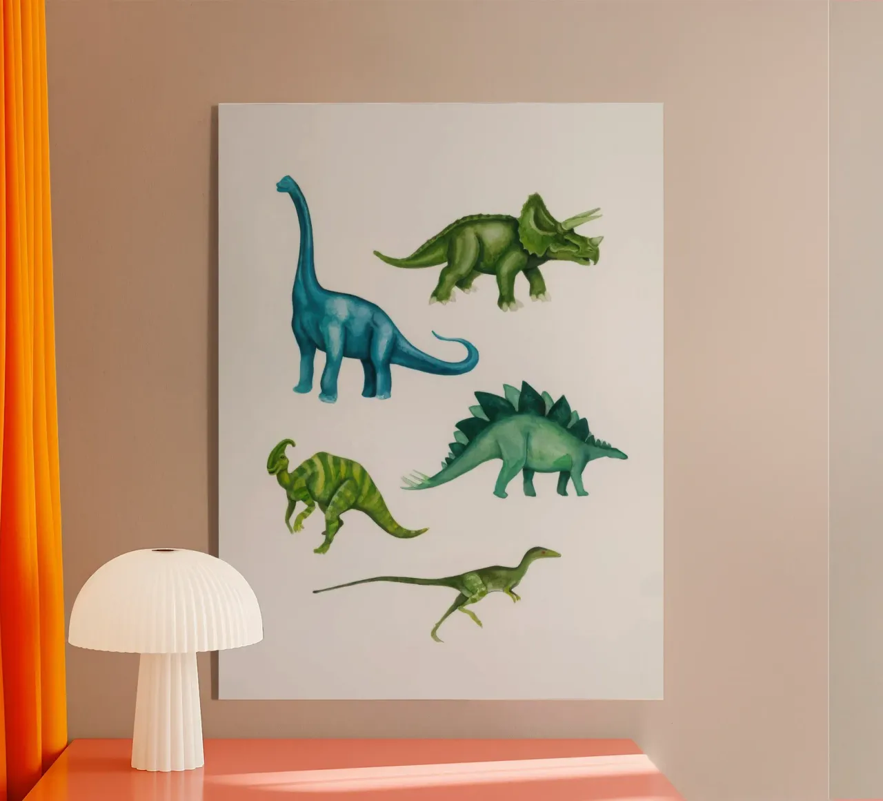 Dinosauri plexiglass da Panait Ivascu