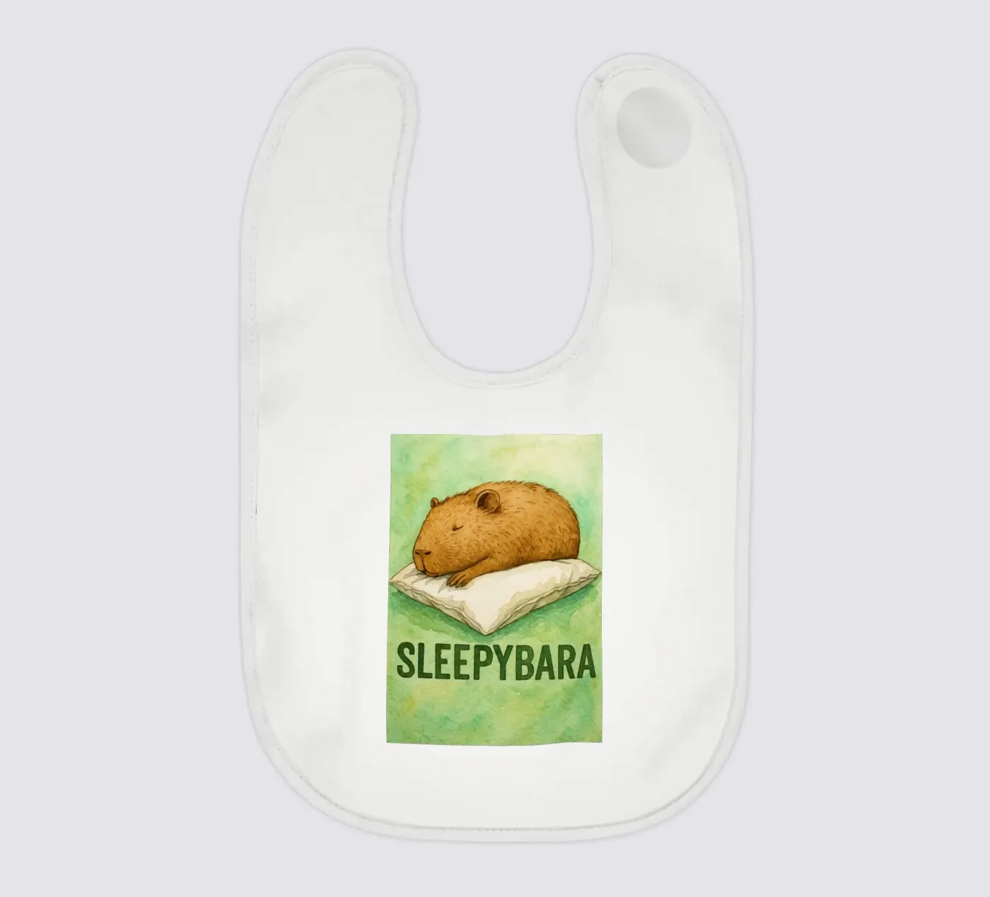 sleepybara dessin bavoir de cepeducks