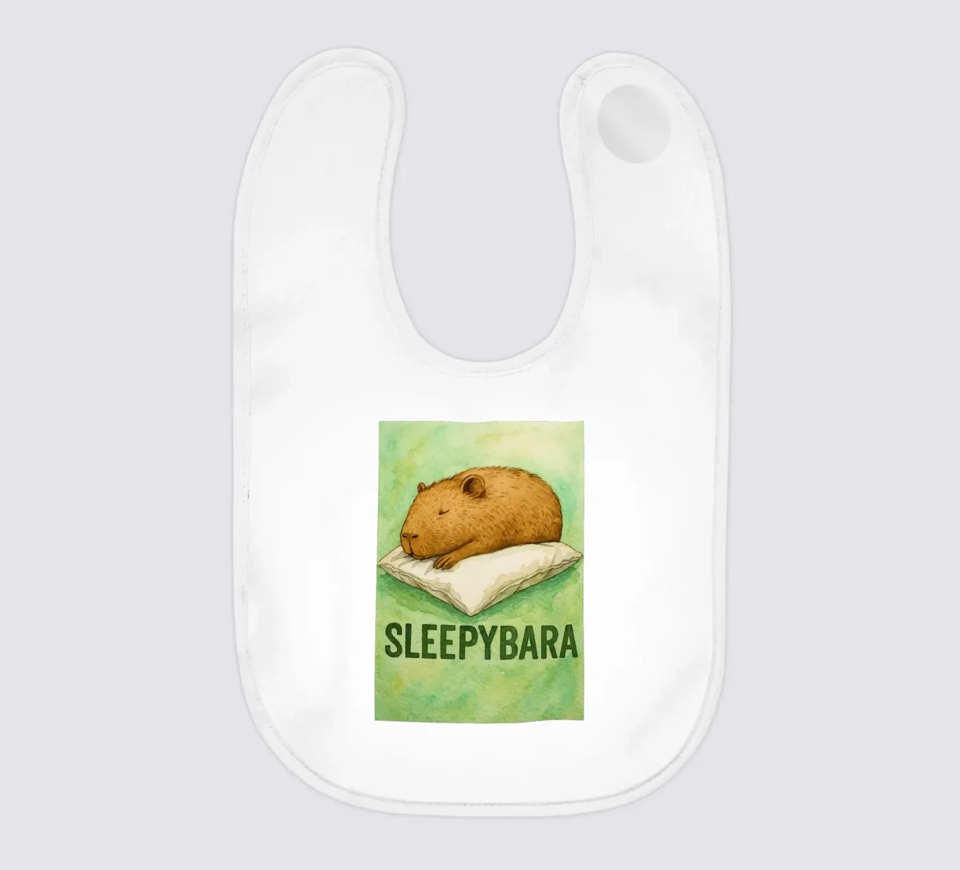 sleepybara dessin bavoir de cepeducks