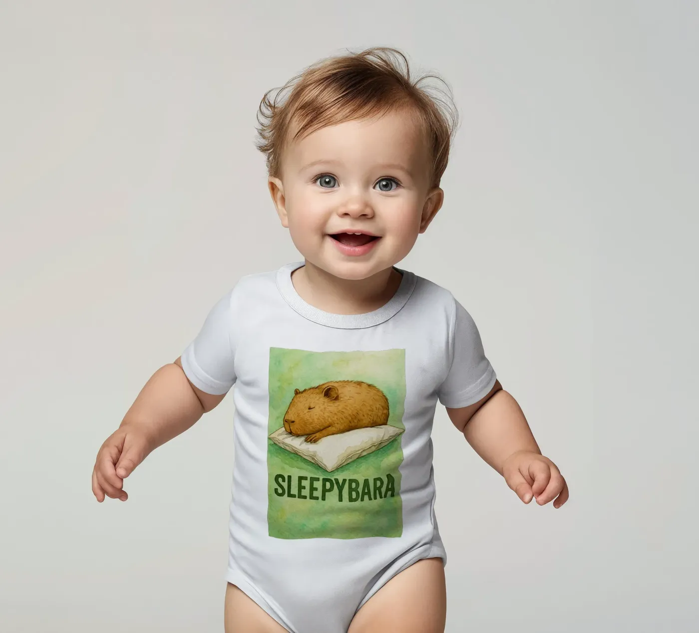 sleepybara drawing body bébé de cepeducks