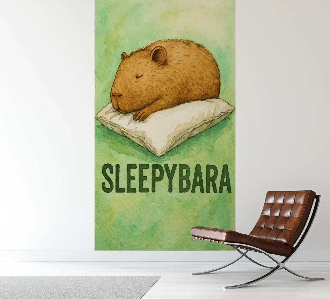 sleepybara drawing photo wallpaper by cepeducks