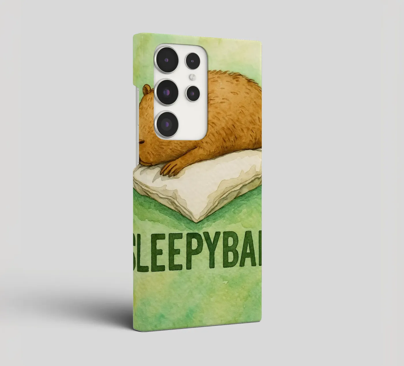 disegno di sleepybara cover samsung da cepeducks