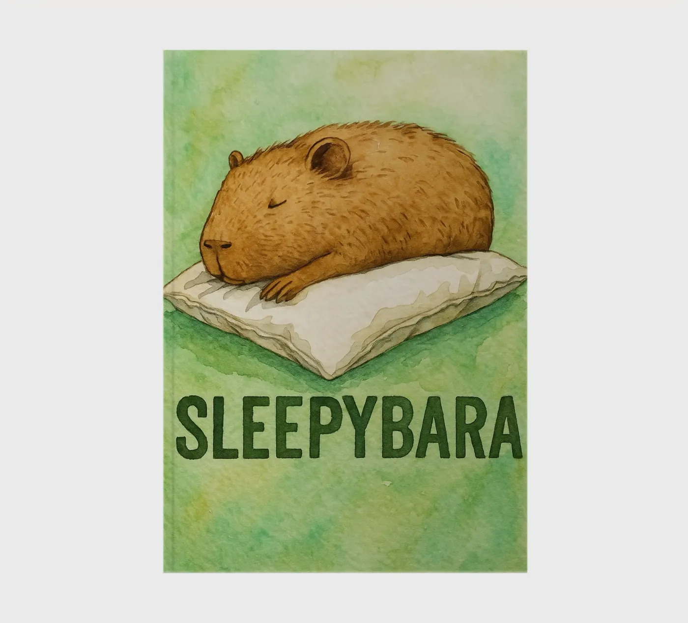 sleepybara drawing quaderno da cepeducks