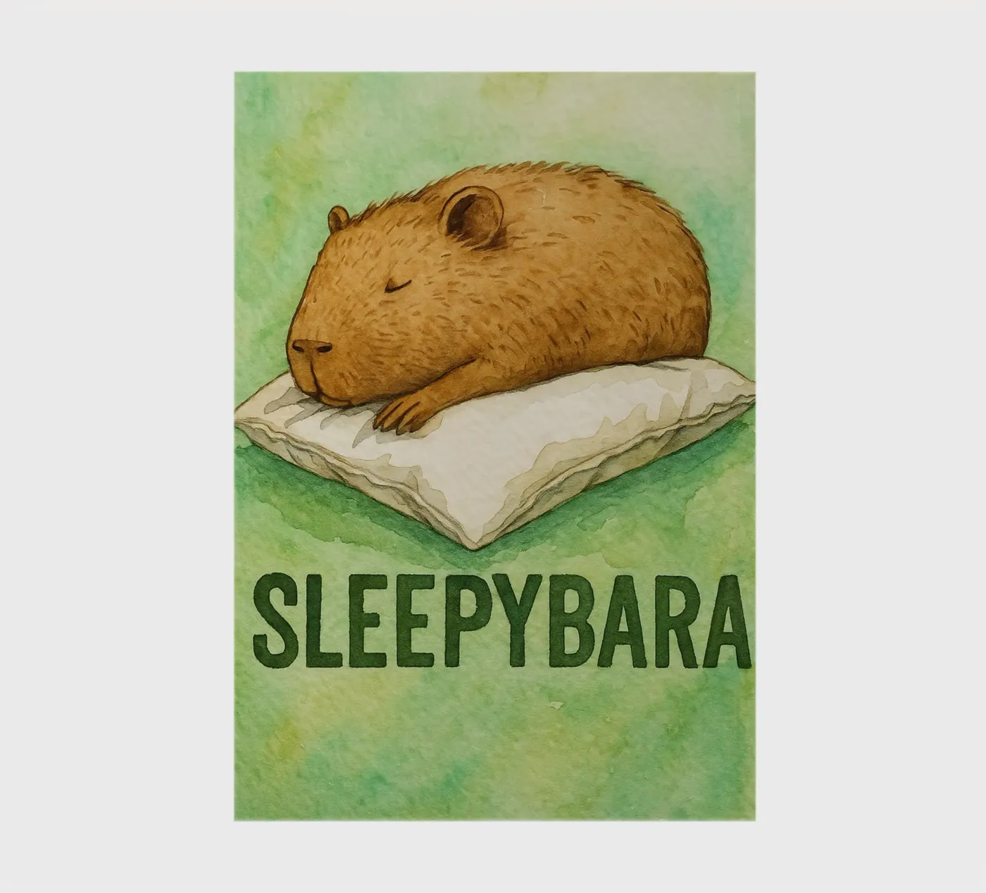 sleepybara drawing quaderno da cepeducks