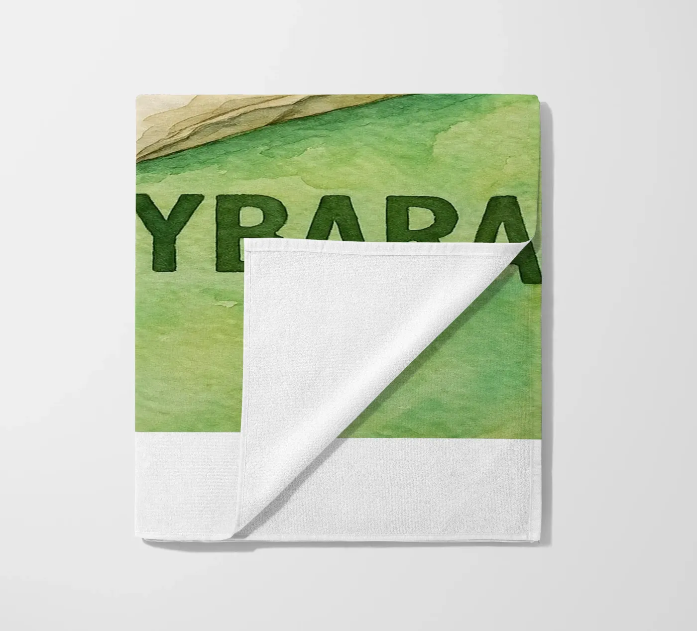 sleepybara drawing beach towel by cepeducks
