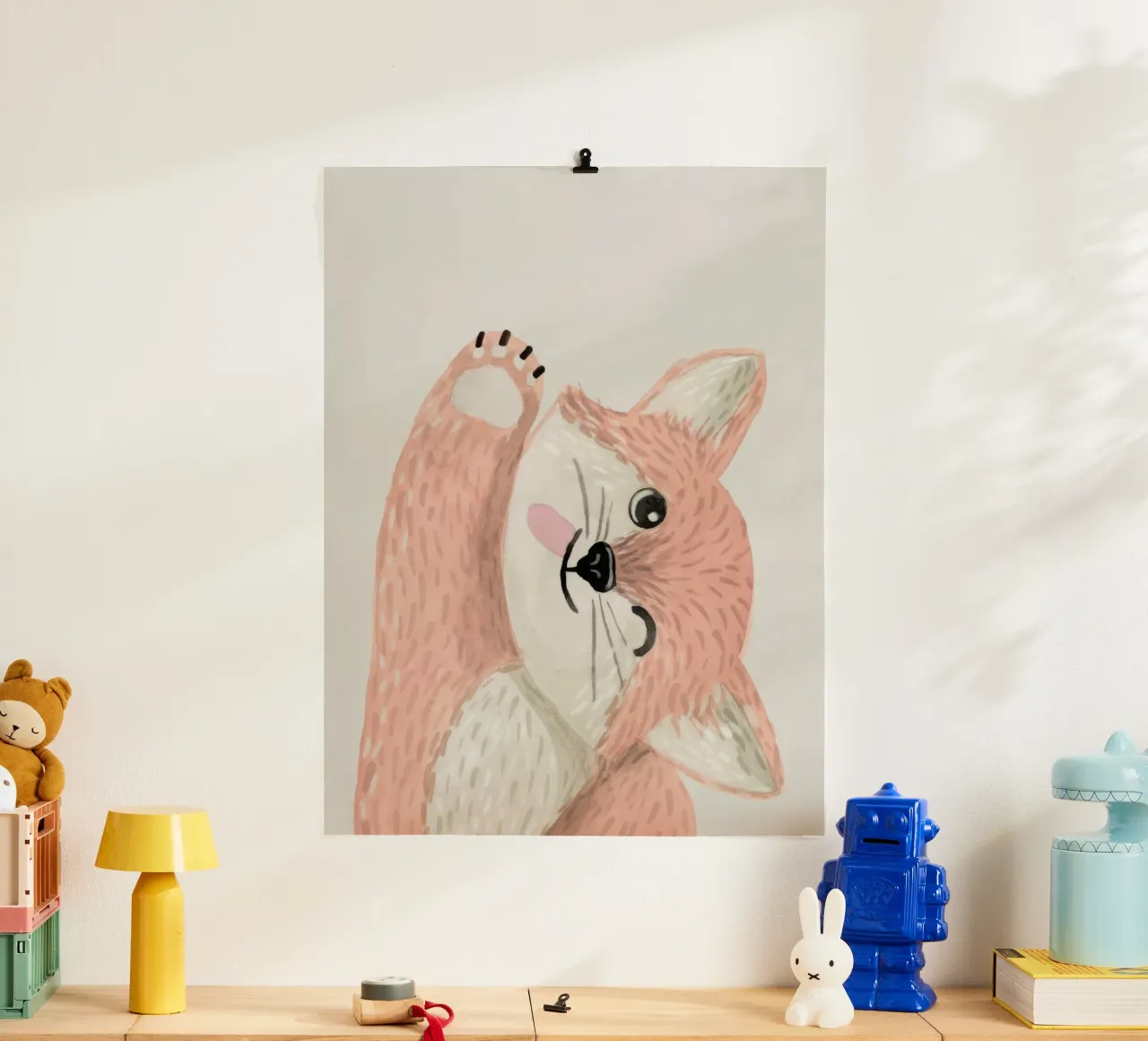 Volpe civettuola poster da Panait Ivascu