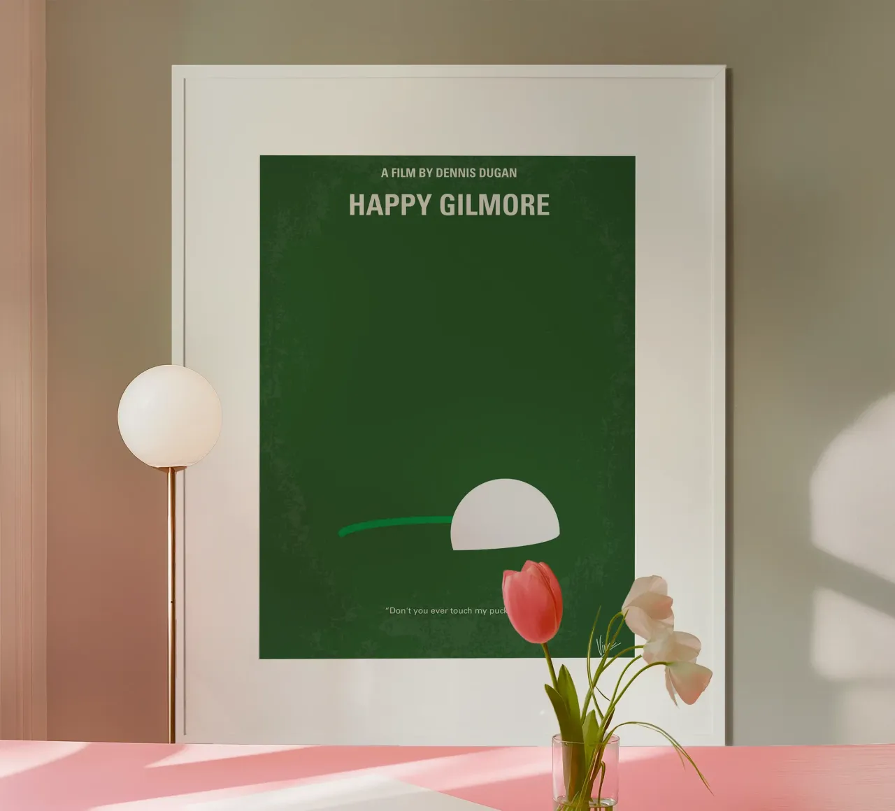 Gilmore felice di Chungkong poster con telaio in legno da jammie
