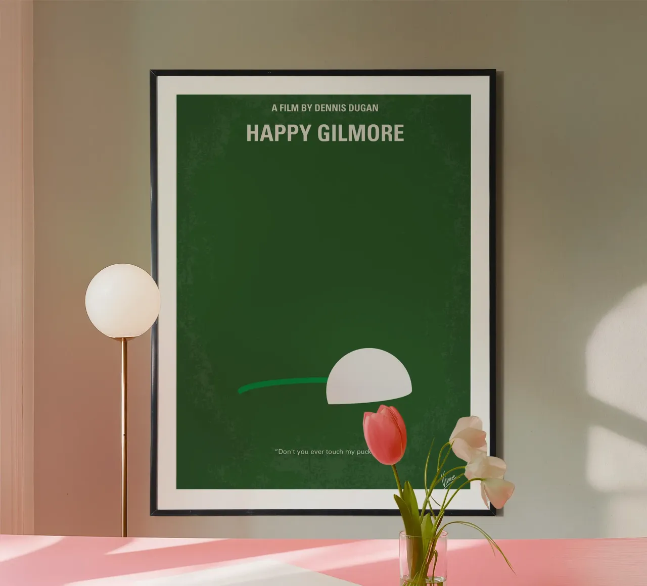 Gilmore felice di Chungkong poster con telaio in legno da jammie