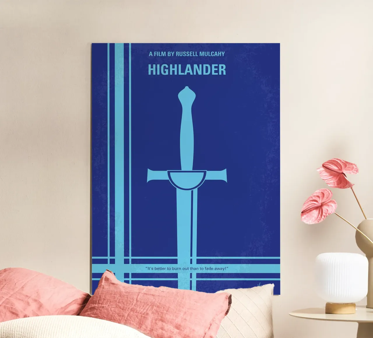 Highlander di Chungkong poster con telaio in plastica da jammie