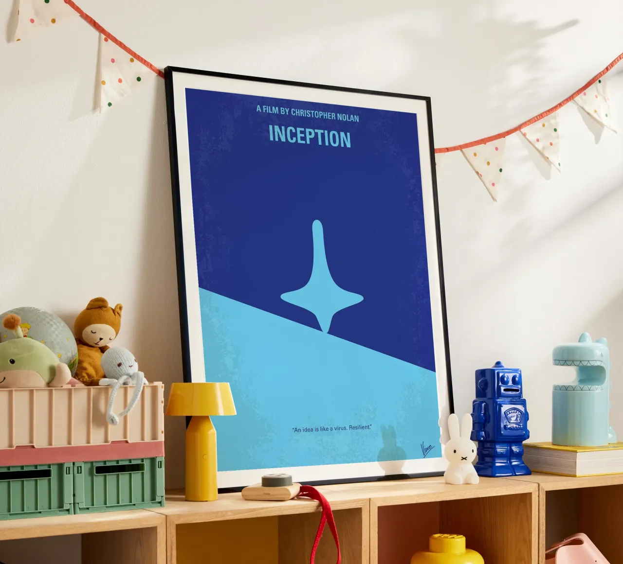 Inception di Chungkong poster con telaio in plastica da jammie