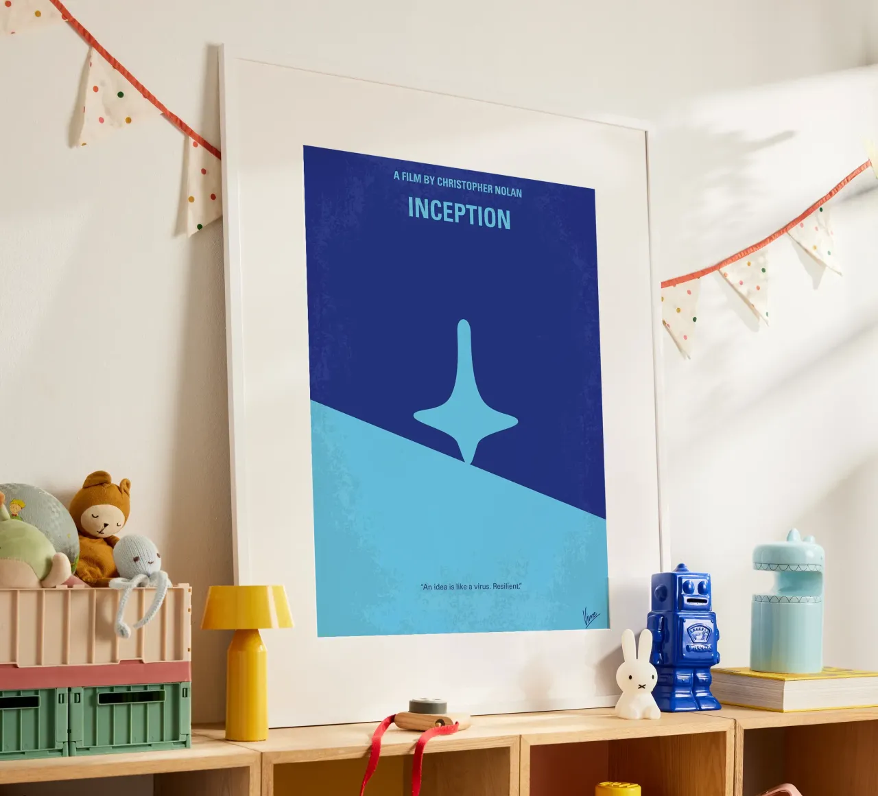 Inception di Chungkong poster con telaio in plastica da jammie