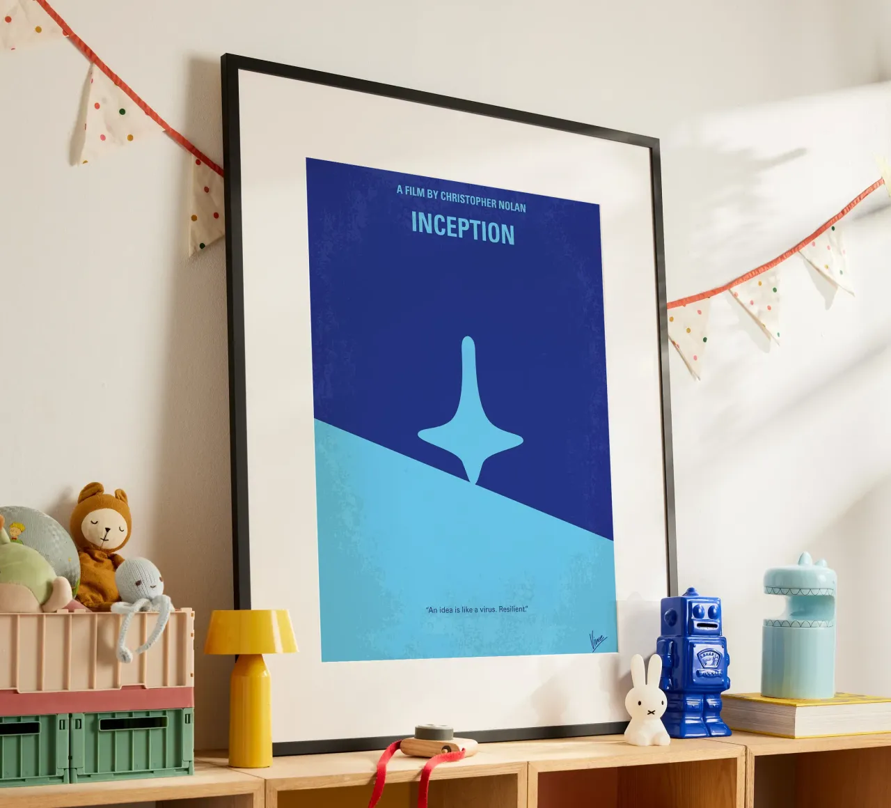 Inception di Chungkong poster con telaio in plastica da jammie