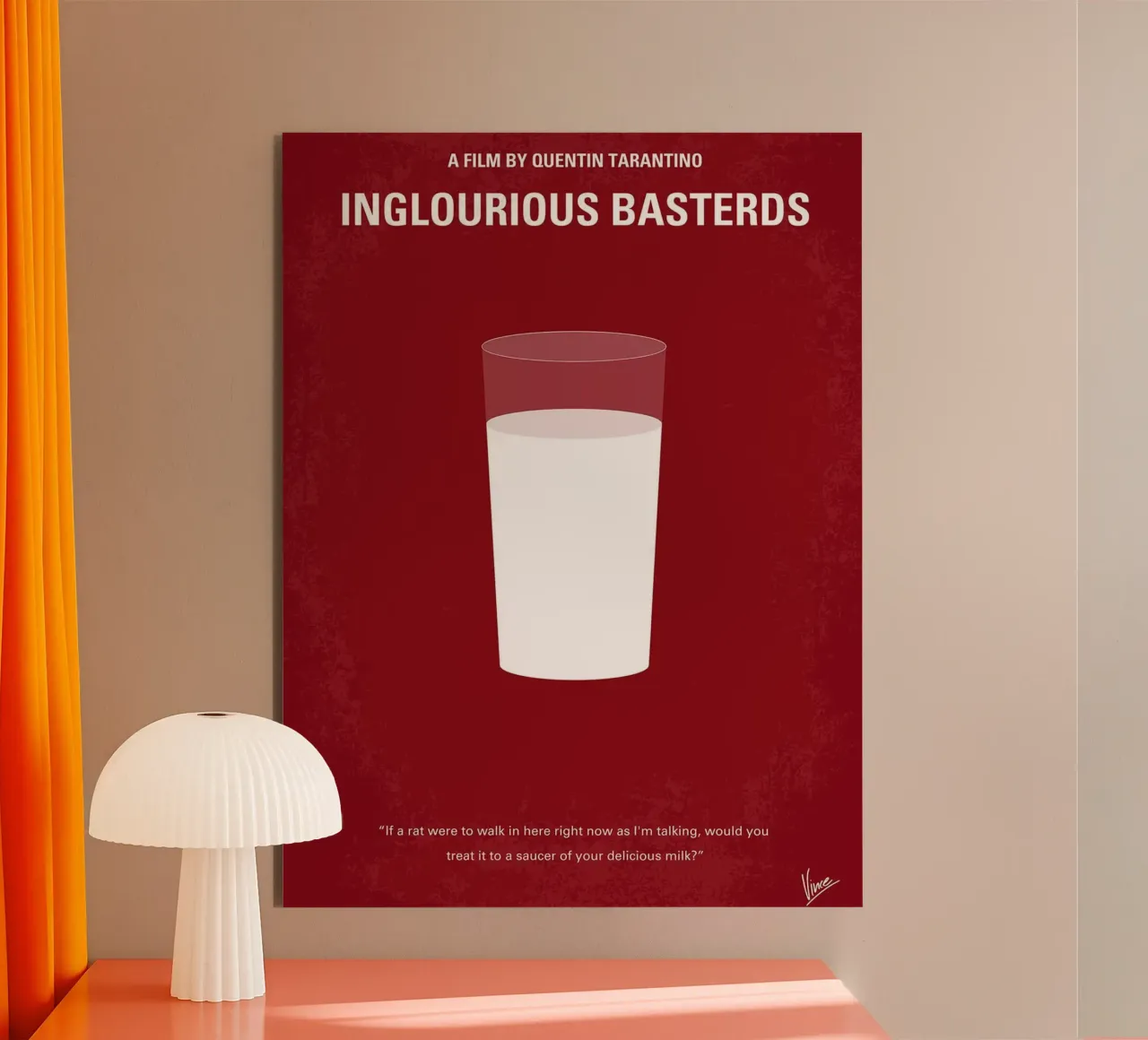 Inglourious Basterds di Chungkong alluminio dibond da jammie