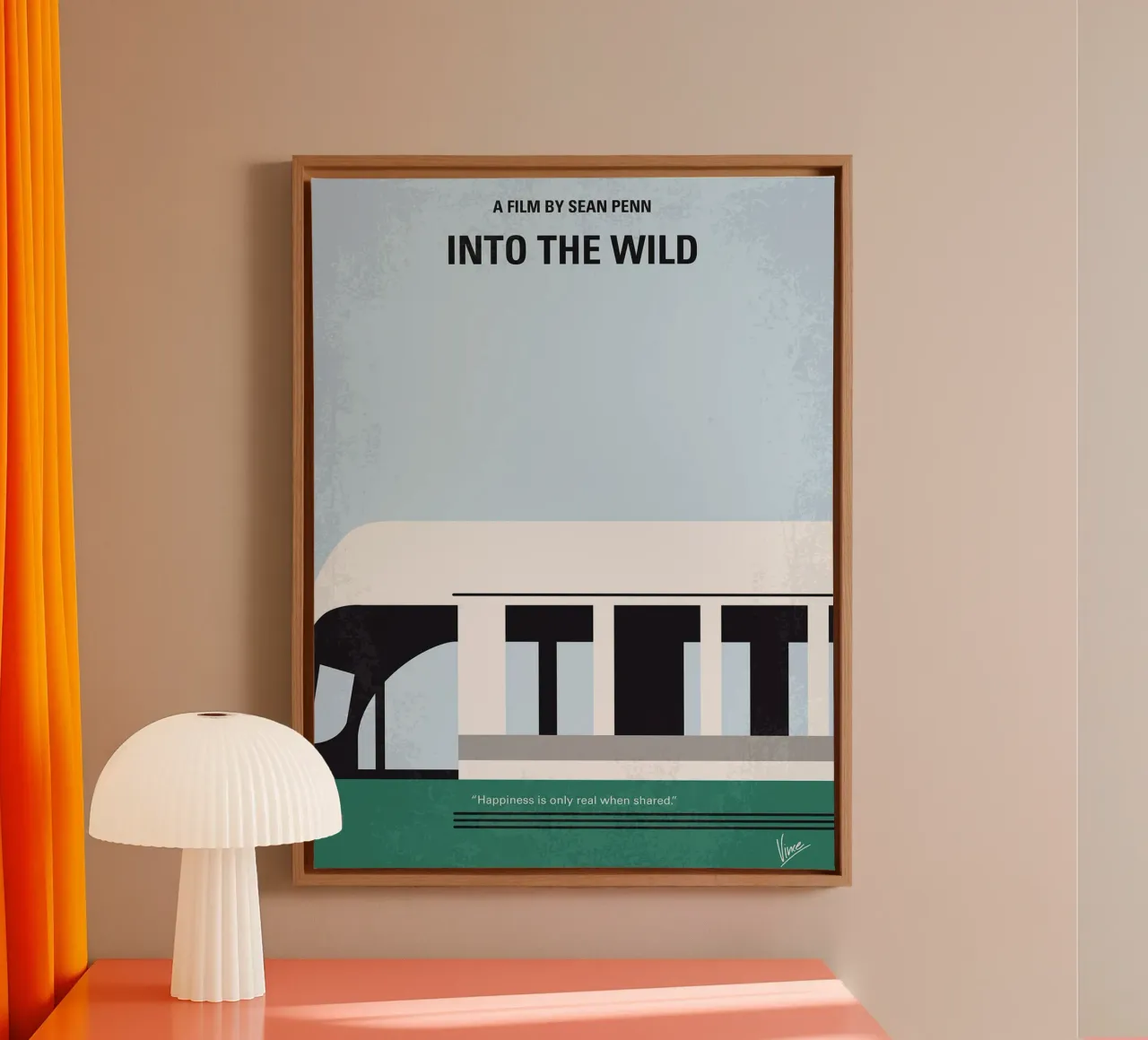 Into the Wild von Chungkong Leinwand mit Schattenfugenrahmen von jammie