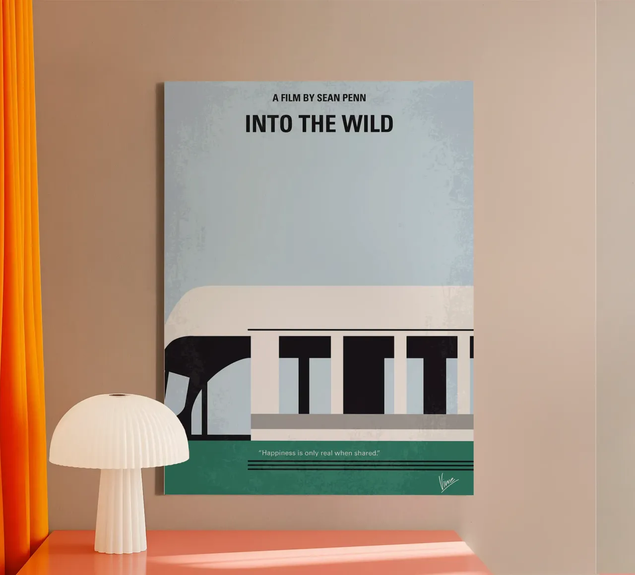 Into the Wild von Chungkong Leinwand mit Schattenfugenrahmen von jammie