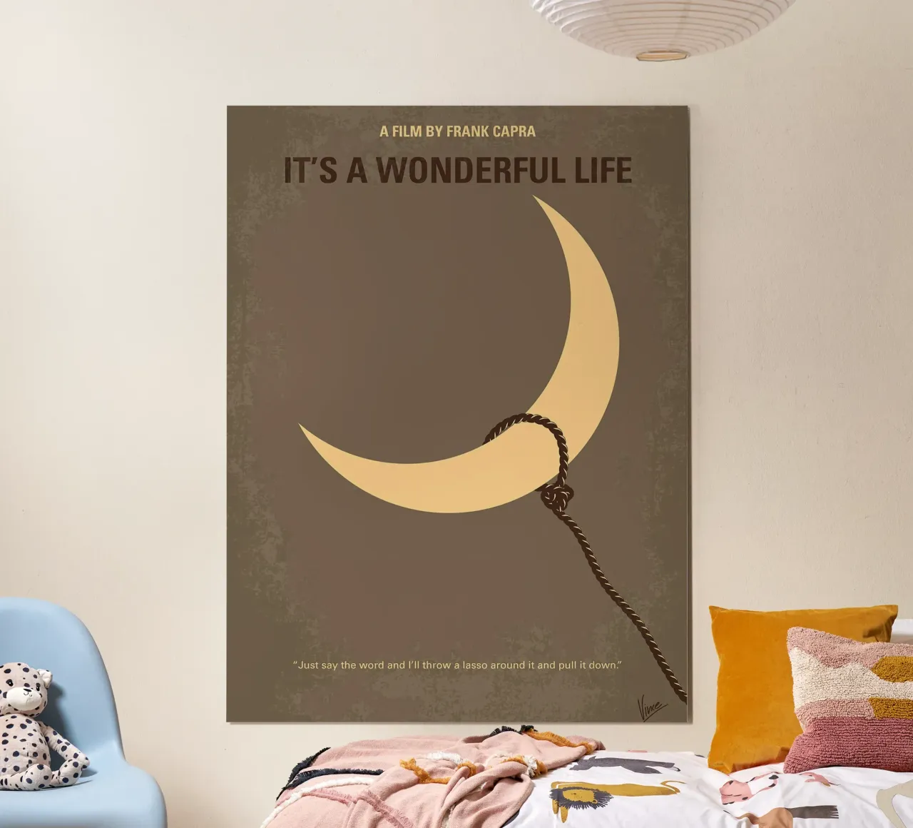 La sua vita meravigliosa di Chungkong poster con telaio in legno da jammie