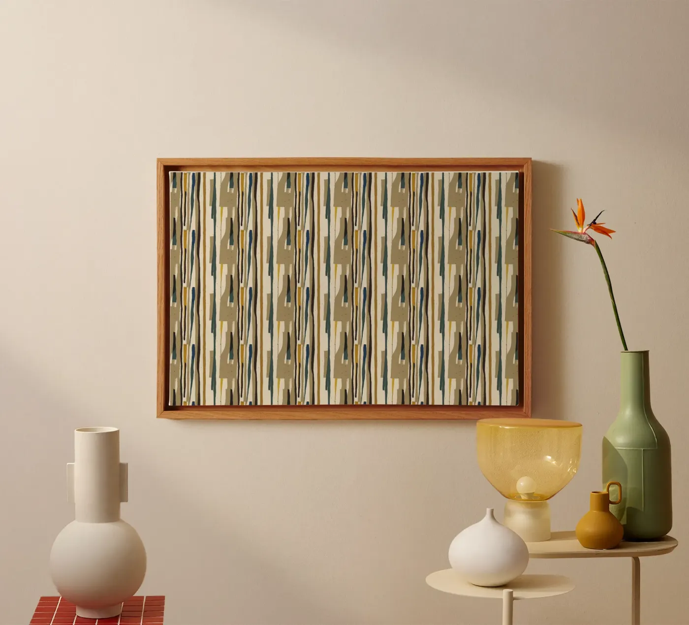 Pattern No 117 canvas van treechild