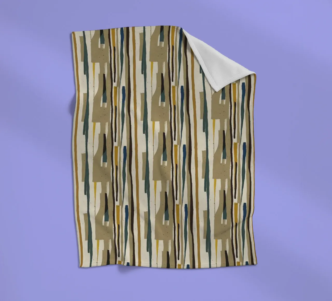 Pattern No 117 fleecedeken van treechild