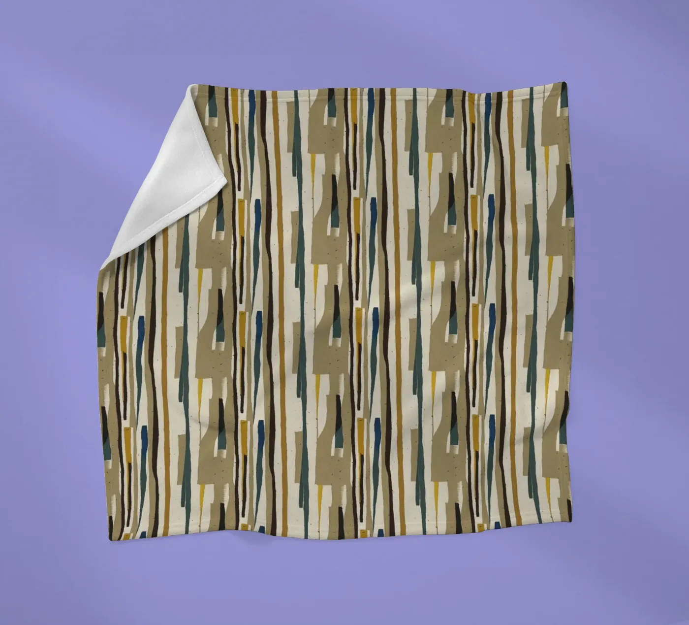 Pattern No 117 fleecedeken van treechild