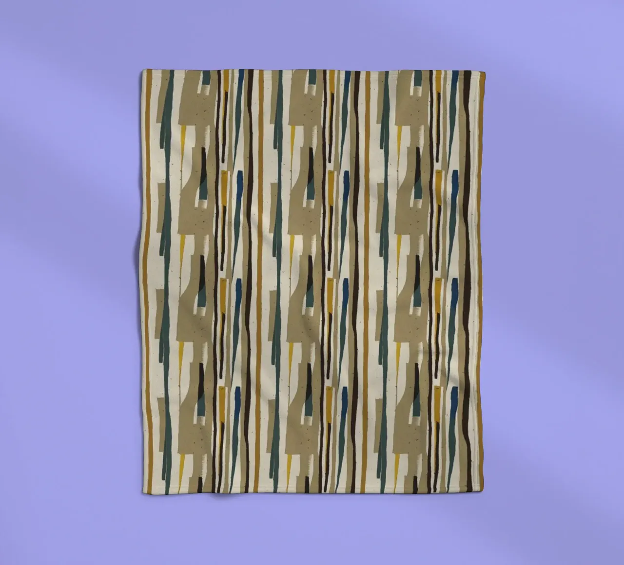 Pattern No 117 fleecedeken van treechild