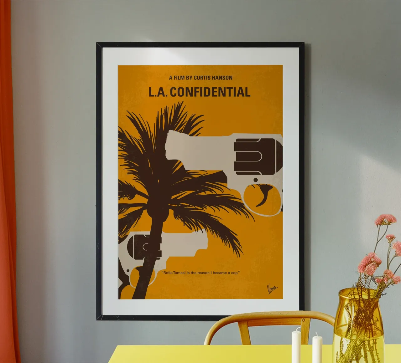 L.A. Confidential di Chungkong poster con telaio in alluminio da jammie