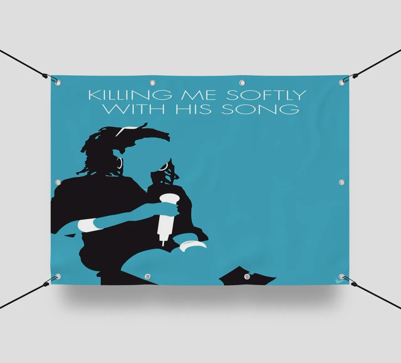 Lauryn Hill - Killing Me Softly With His Song di Chungkong telo in pvc da jammie