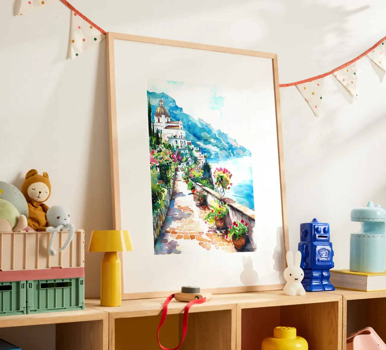 Amalfi Coast poster da Artsy Bessy
