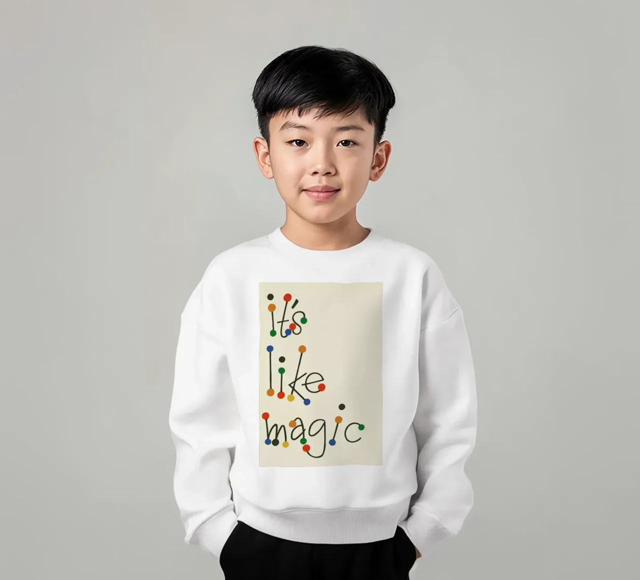 It's Like Magic felpa bambino da Hemingway Design