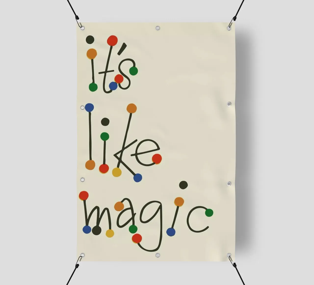 It's Like Magic telo in pvc da Hemingway Design