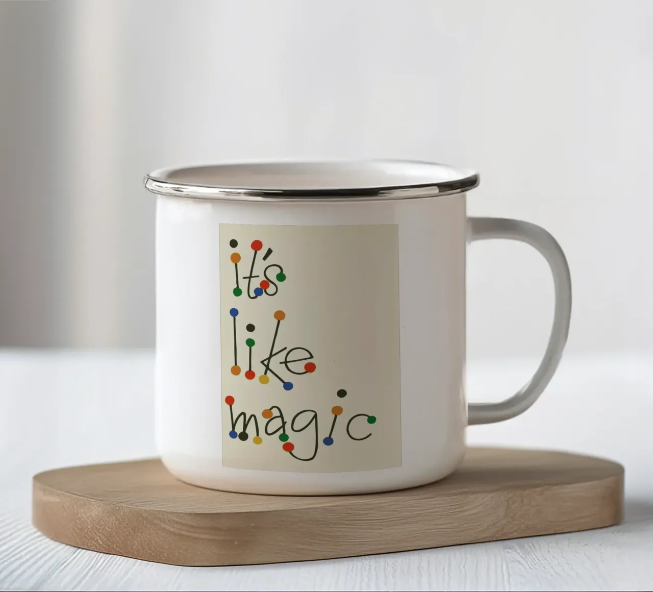 It's Like Magic tazza in smalto da Hemingway Design