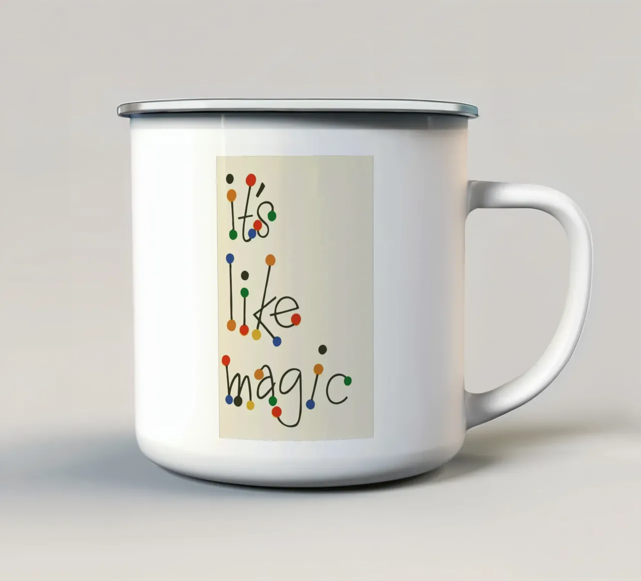 It's Like Magic tazza in smalto da Hemingway Design