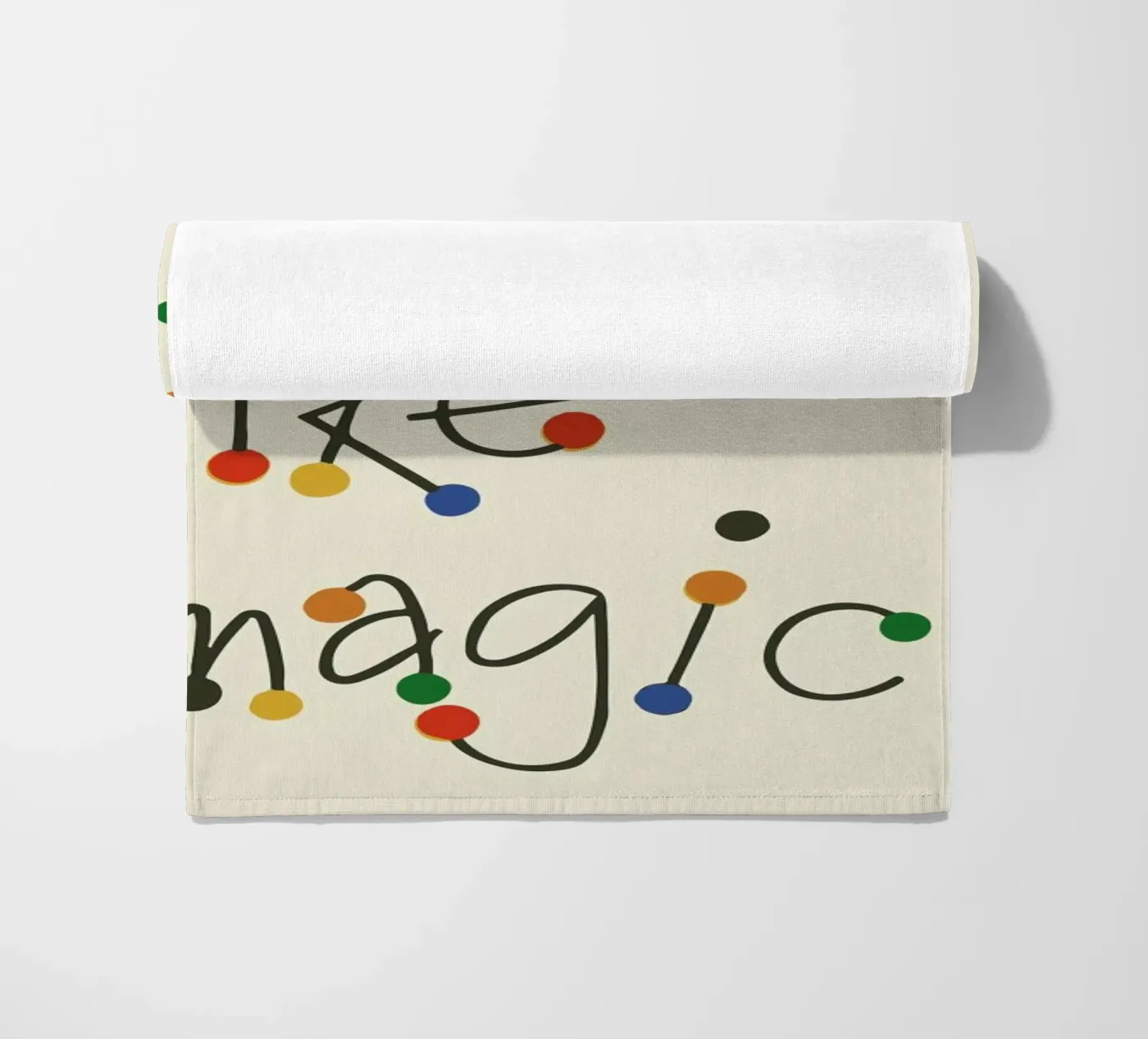 It's Like Magic beach towel by Hemingway Design
