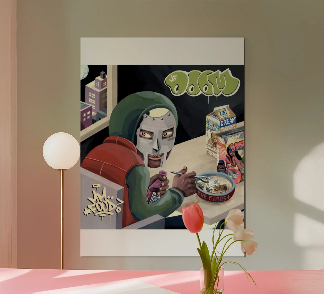 MF DOOM - MM..FOOD poster da Jonathan Phillips