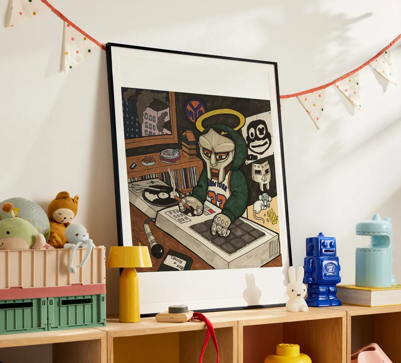 Tributo a MF DOOM (rimasterizzato) poster da Jonathan Phillips