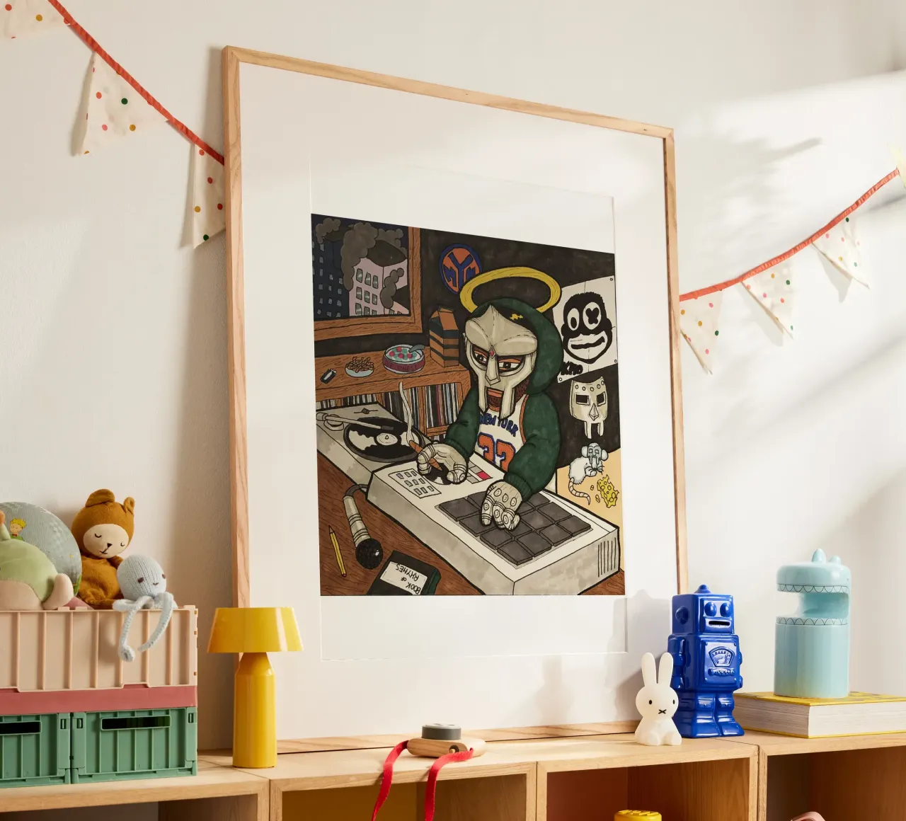 Tributo a MF DOOM (rimasterizzato) poster da Jonathan Phillips