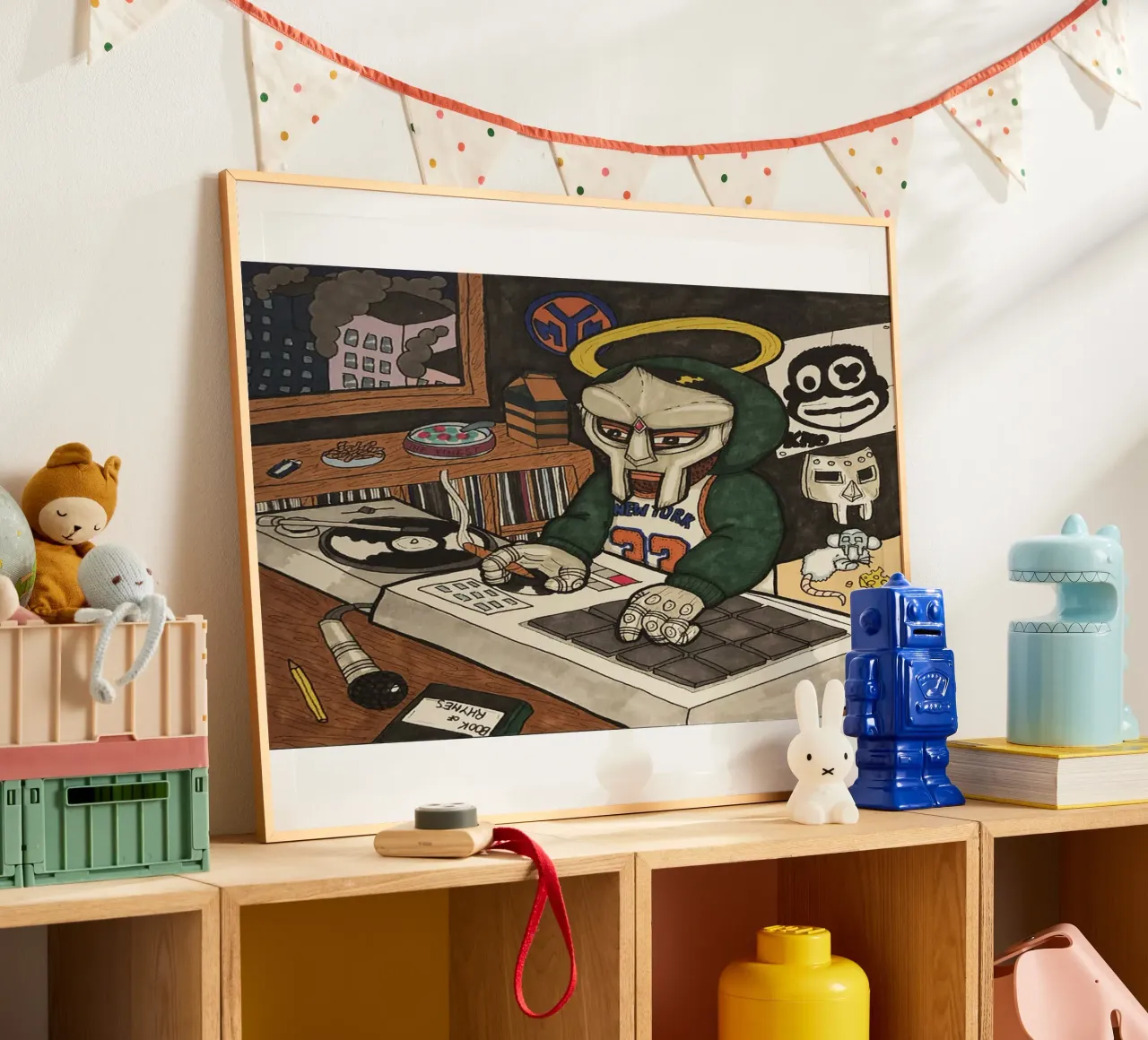 Tributo a MF DOOM (rimasterizzato) poster da Jonathan Phillips