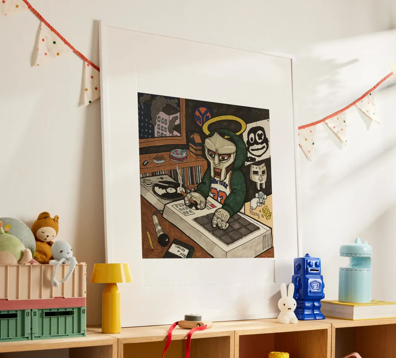 Tributo a MF DOOM (rimasterizzato) poster da Jonathan Phillips